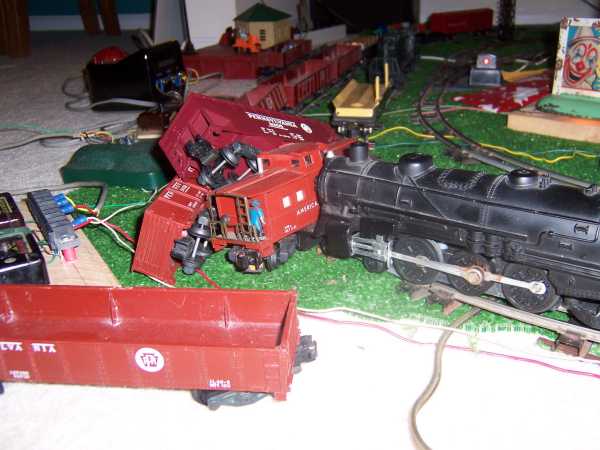 Unplanned Train Wreck, December 2007