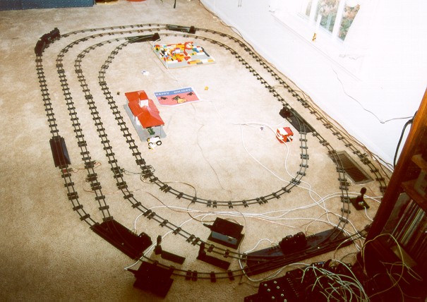 Layout without the Christmas Tree --
December 2002