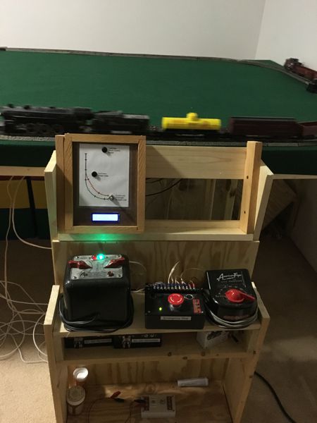 Permanent Layout Control Station in December 2015