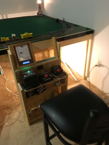 Permanent Layout Control Station in January 2016