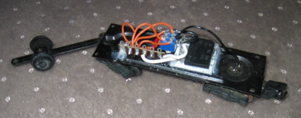 Tender converted for DC operation