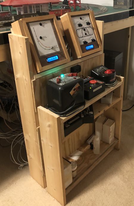 Permanent Layout Control Station in January 2020