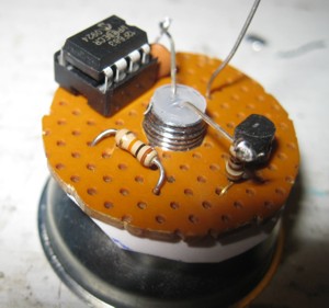 Spotlight internal circuit