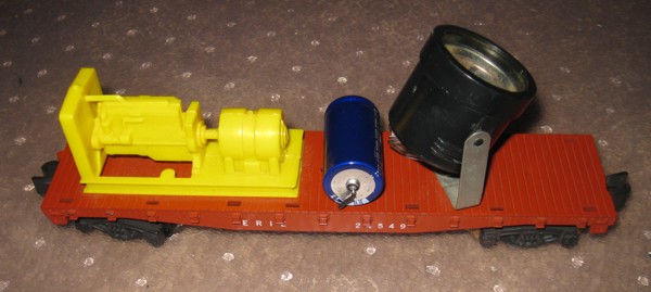 Morse Code Spotlight car - PIC