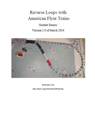 norberts american flyer trains controls american flyer reverse loop